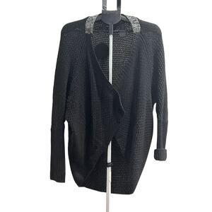 J.J. Basics Women's size S Black Knit Sweater